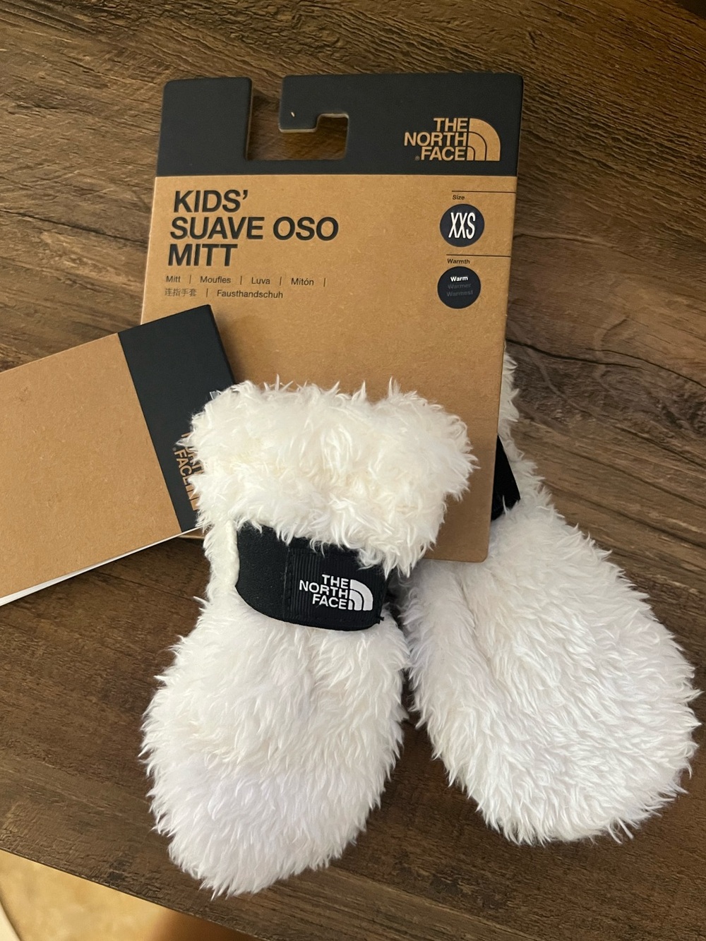 North Face Baby Mittens